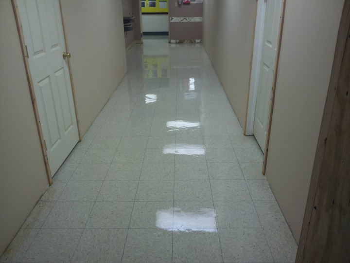 Floor cleaning in Sharpsville by Ross Commercial Services LLC